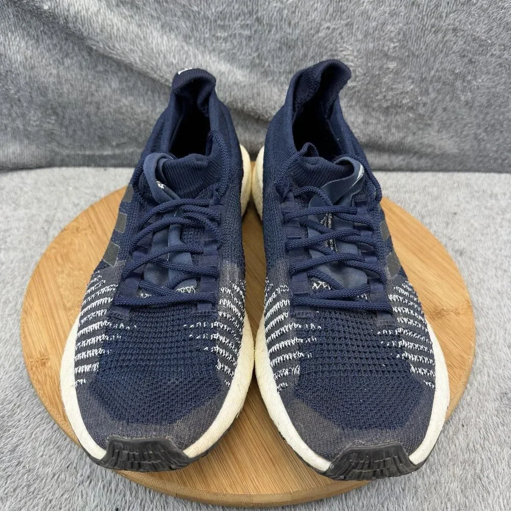 Adidas PulseBoost HD Shoes Mens Size 12.5 Navy Blue Running Sneakers FU7340